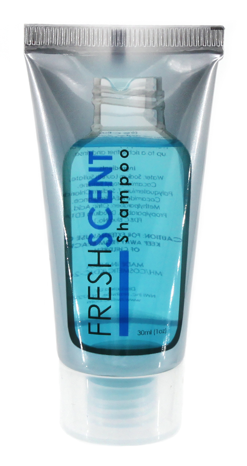 thumbnail image 2 of Freshscent Shampoo Packets (100 Count) – 0.34 Oz Each, Hotel & Travel Size, Made In USA 2 of 4