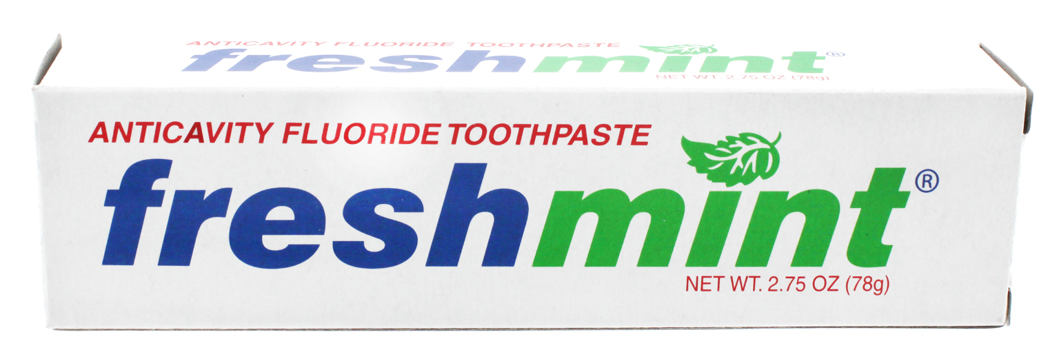Wholesale Freshmint Individual Boxed Toothpaste 2.75 Oz(144xalt=