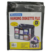 5Pk Hanging File Set-Black
