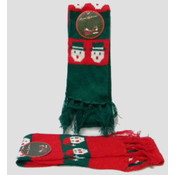 Adult Christmas Knitted Scarf