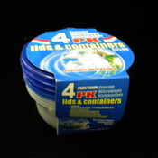739Ml 4Pk Food Container Plst
