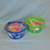 32Pc Laundry Clips With Basket