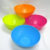 4Pc Bowl Set 5.5In Assorted color