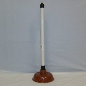 17.5In Plunger Plastic Handle