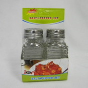 2Pc Glass S &amp; P Shakers