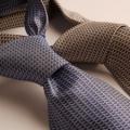 100% Silk Half-Moon Tie