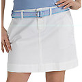 Short Solid Cotton Skirt