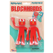 Blockheads 5in Bendable Pair