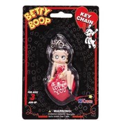 Betty Boop "I Love You" 3D Bendable Key Chains