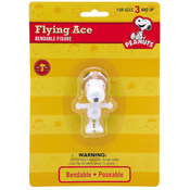 Snoopy Flying Ace 3in Bendable