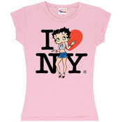 Betty I Love New York Baby Doll T Shirt