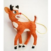 Christmas Red Nose Reindeer Figurine