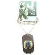 Halo 3 Metal Dog Tag Necklace