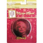Marilyn Monroe Etched Glass Ornament
