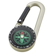 Baumgarten's Deluxe Compass Carabiner