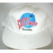 Beige Planet Hollywood Seattle Souvenir Cap