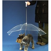36" Clear Dog Umbrella