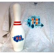 Simpsons Full Size Bowling Pin w/ Tshirt Inside