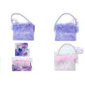 Pastel Color Fancy Furry Coin Purse with zipper
