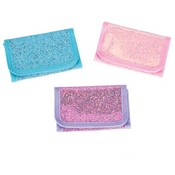 Assorted Color Glitter Wallets