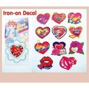 Happy Valentine's Day Iron On Decals Assortment