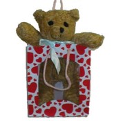 6.5" Valentine's Day Bear in Bag