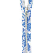 Nylon Coil Zipper 18"  Conversion Kit-Paisley