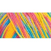 Red Heart Comfort Yarn-Happy Prints