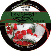 Lavishea Lotion Bar, Winter Berry