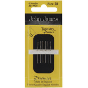 Tapestry Petites Hand Needles-Size 28 6/Pkg