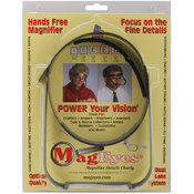 MagEyes Magnifier-Full Circle/Double Lo - Black