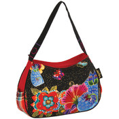 Medium Hobo Zipper Top-Blossoming Spirits