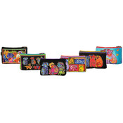 Dog Tales Zipper Top Cosmetic Bag