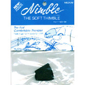 Leather Nimble Thimble With Metal Tip-Medium
