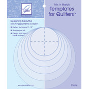 Mix'n Match Templates For Quilters 6/Pkg-Circle