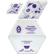 Perfect Patchwork Template-Set H - Large Hexagon S