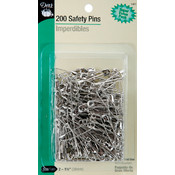 Safety Pins Size 2-200/Pkg