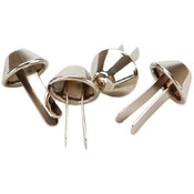14mm Purse Feet 4/Pkg-Nickel
