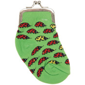 Novelty Sock Purses-Lady Bugs
