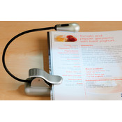 Naturalight LED Clip-On Light-Matte Silver