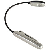 Mighty Bright TravelFlex LED Book Light-Silver