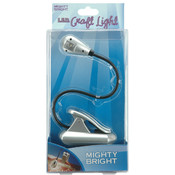 Mighty Bright LED Xtraflex Craft Light-Silver