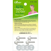 Nancy Zieman's Bag Hardware Bag Feet 1/2" 4/Pkg-Gl