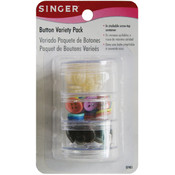 Button Variety Pack-Assorted Colors