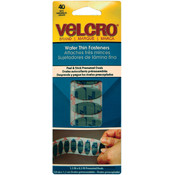 Velcro (r) brand Wafer Thin Ovals 1.5"X.5" 40/Pkg-