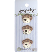 BaZooples Buttons-Max The Monkey