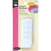 Soft Seal Bra Extender 1-1/4"-White