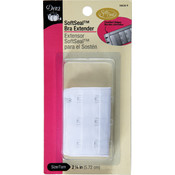 Soft Seal Bra Extender 2-1/4"-White