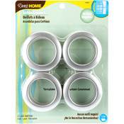 Curtain Grommets 1-9/16" Inner Diameter 8/Pkg-Brus