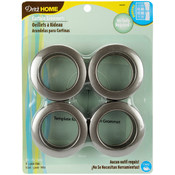 Curtain Grommets 1-9/16" Inner Diameter 8/Pkg-Pewt